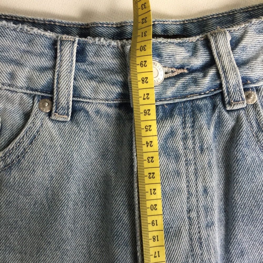 Glassons denim shorts 8 high waist jeans cut offs - Picture 5 of 5